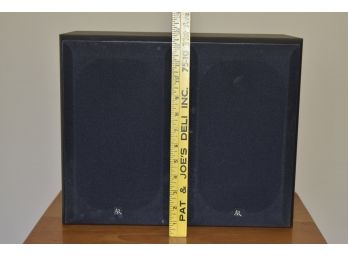 Pair AR PS2052 Bookshelf Speakers 7.75'x12.75'x9'