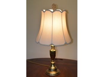 Brass Lamp With Asian Finial 14'x28'