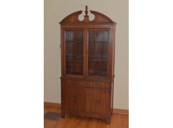 Loverly Solid Wood China Cabinet 36'x78'x17.5' One Piece