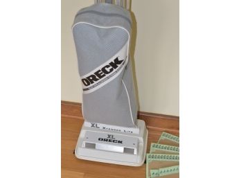 Oreck Xl Vacuum With Bags, Very Nice Condition