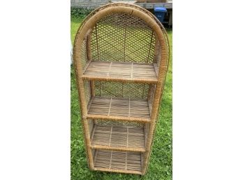 Wicker Etagere