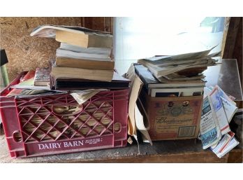 Large Paper/book Lot