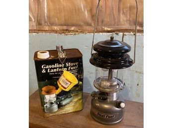 Coleman Dual Fuel Lantern And Gas