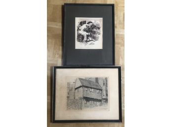 Two Framed Prints