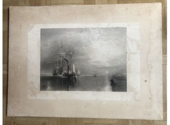 Print Of A Ship