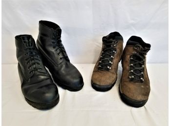 Two Pairs Of Men's Timberland Boots Sizes 11W  &  11M