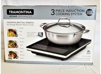 Tramontina Three Piece Portable Induction Cook Top  By Intertek