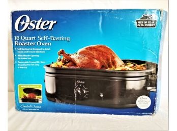 Oster 18 Quart Self Basting Roaster Oven With Lid