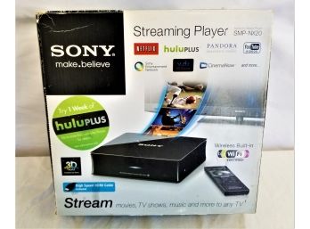 Sony Network Media Player Model # SMP-NX20