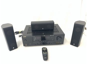 Yamaha Natural Sound Av Receiver W/ Speakers