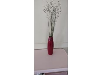 Amano Burgundy Vase