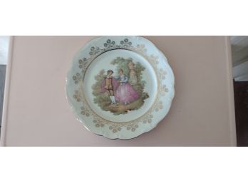 Vintage Gloria Porcelain Bavaria, Lovers Strolling In The Park