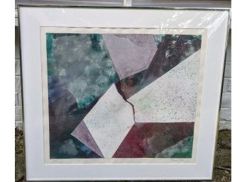 Original Very Special Abstract Painting - Signed And Titled '