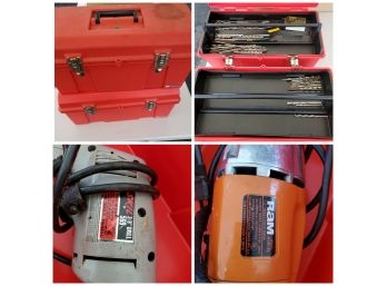 Drills, Tool Boxes & Drill Bits