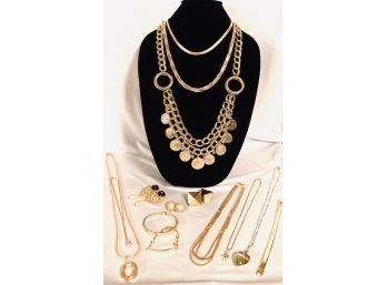 Gold Tone Collection - 14 Pieces