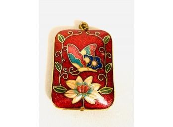 Beautiful Cloisonn-style Pendant