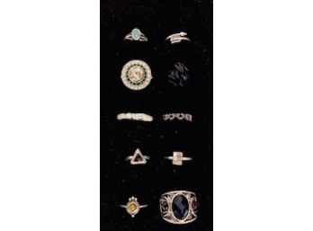 Collection Of Ten Rings