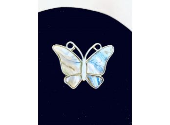 Abalone Butterfly Brooch