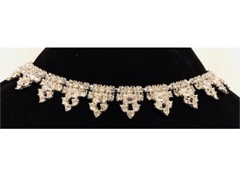 Stunning Vintage Sparkling Art Deco Collar Necklace