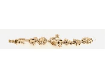 Unique Noah's Ark Charm-style Bracelet