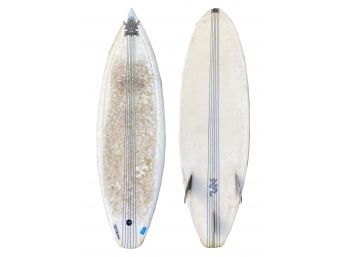 S2 Glass Clark Foam Fluid Express Surfboard With Hybrid Rainbow Fins