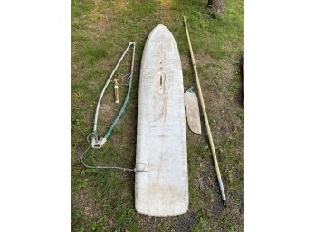 Vintage - TIGA Windsurf Board With Mast Boom And