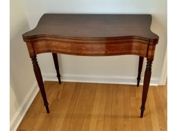 Antique Flip Top Table