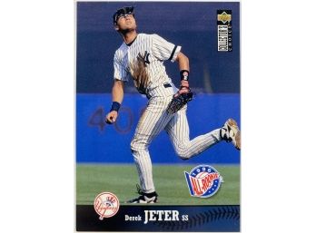 HOF Derek Jeter RC - '97 UD Collectors Choice Rated Rookie