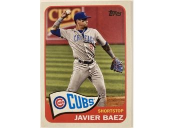 Javier Baez '20 Topps 1965 Redux