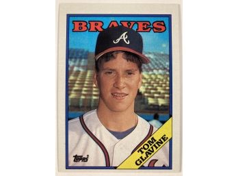 HOF Tom Glavine RC - 88' Topps Set Rookie