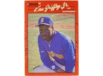 HOF Ken Griffey Jr '90 Donruss 2nd Year Card