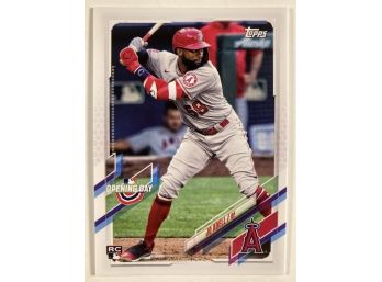 Jo Adell RC - '21 Topps Opening Day Featured Rookie