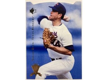 HOF Nolan Ryan '95 UD SP Authentic SP Salute