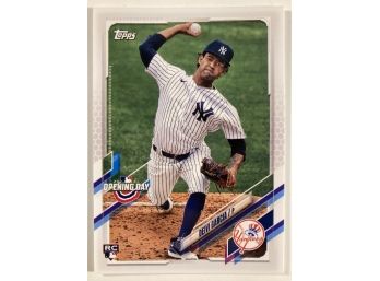 Deivi Garcia RC - '21 Topps Opening Day Featured Rookie