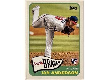 Ian Anderson RC - '21 Topps 1965 Redux