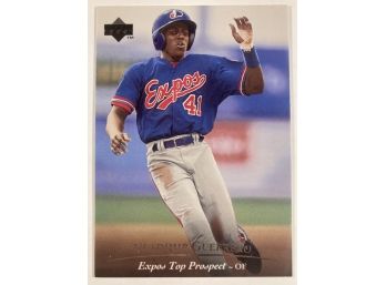 HOF Vladimir Guerrero RC - '93 Upper Deck Best Minor League Prospects