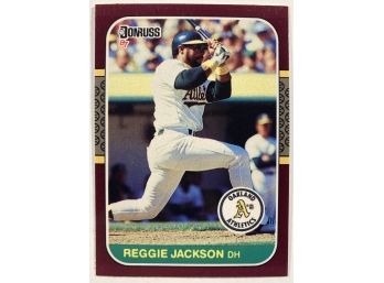 HOF Reggie Jackson '87 Donruss Opening Day