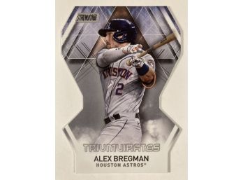 Alex Bregman '21 Topps Stadium Club Triumvirates