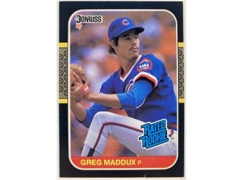 HOF Greg Maddux RC - '87 Donruss Rated Rookie