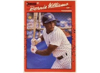 Bernie Williams RC - '90 Donruss Set Rookie