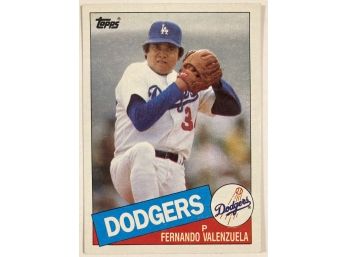 Fernando Valenzuela '85 Topps