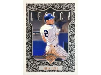 HOF Derek Jeter 1997 Leaf Gold Foil Legacy