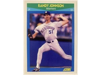 HOF Randy Johnson RC - '90 Score Rising Star 1989 Rookie