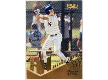 HOF Derek Jeter RC - '96 Pinnacle Hardball Heroes Series