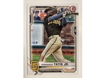 Fernando Tatis Jr. '21 Topps Bowman