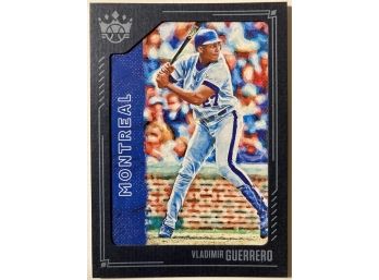 HOF Vladimir Guerrero '21 Diamond Kings Navy Blue Parallel