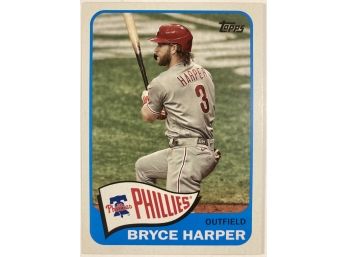 Bryce Harper '21 Topps 1965 Redux