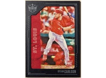 Dylan Carlson RC - '21 Diamond Kings Navy Blue Parallel Featured Rookie