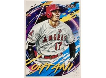 Shohei Ohtani 2nd Year '20 Topps Fire Insert