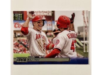 Mike Trout '21 Stadium Club Greats Reprint